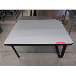 Corner Desk Equipment Stand