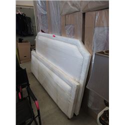 King Size Upholstered Headboard & Footboard