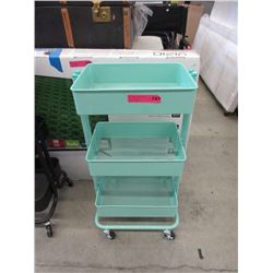 Rolling Metal Utility Cart