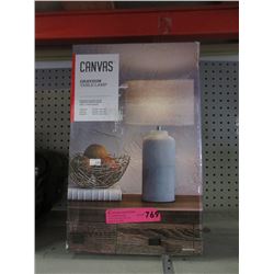 New Concrete Table Lamp with Shade