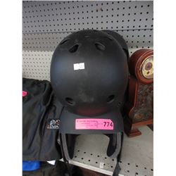 4 Black Helmets