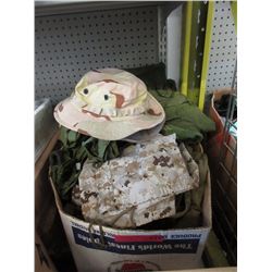 Large Box of Camo Clothing