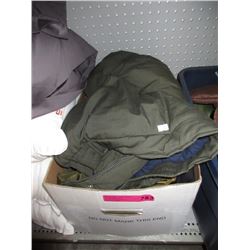 Green Parka & Other Clothing