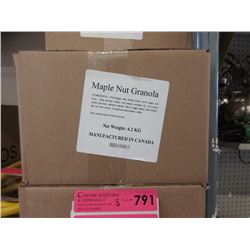 Three 4.2 KG Cases of Maple Nut Raisin Granola