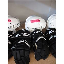Bauer Hockey Helmet & CCM Gloves