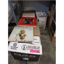4 Boxes of Assorted Vintage LP Records