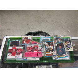 13 Assorted Cased Hockey Cards