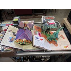 Two Children's Pop Up Books in Good Condition