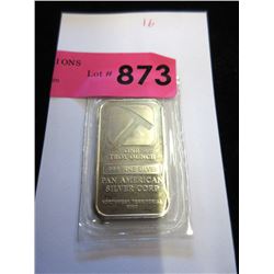 1 Troy Ounce .999 Fine Silver Collectors Bar