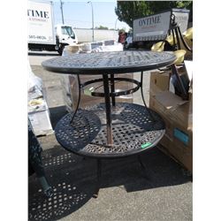2 Aluminum Patio Tables