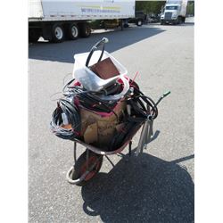 Wheel Barrow with Wire