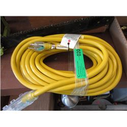 New 50 Foot Heavy Duty Multi Outlet Extension Cord
