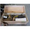 Image 1 : Wooden Tool Box With Tools