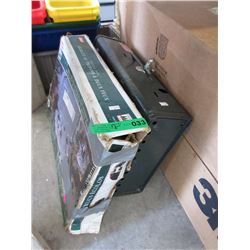 One Propane & One Gas Camp Stoves