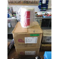 2 Cases of Ellehammer Small Plastic Bags