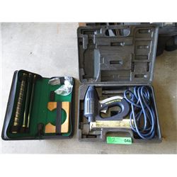 Electric Brad Nail Gun & New Indoor Putter