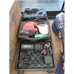 Underwater Flashlight & Palm Sander