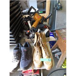 Pair of New Tuff MAC Boots & Pair of Shoes