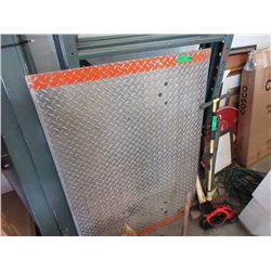 Checker Plate Loading Ramp