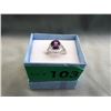 Image 2 : Diamond & 3.20 Carat Amethyst Dinner Ring
