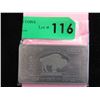 Image 1 : US Mint .999 Titanium Buffalo Bullion Bar