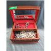 Image 2 : Large Jewelry Box & Contents