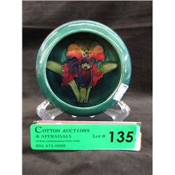 Green 5" Moorcroft Iris Dish