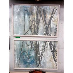 Pair of New Framed Wall Art