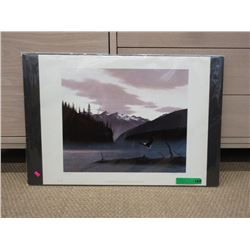 Chris MacClure A/P Print "Eagle Spirit Evening"