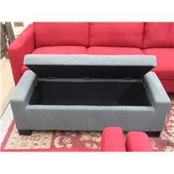 New Upholstered Storage Bench