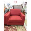 Image 3 : New 3 Piece Red Fabric Upholstered Sofa Set