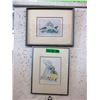 Image 1 : 2 Framed Sue Coleman Prints
