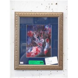 Signed Shirley Kolb Watercolour "Death"