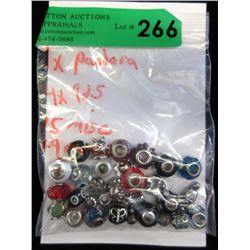 Pandora & Sterling Silver Bracelet Charms