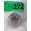 Image 1 : 1 Oz. Canada Maple Leaf .9999 Silver Coin