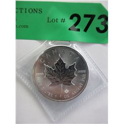 1 Oz. Canada Maple Leaf .9999 Silver Coin