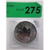 Image 1 : 1 Oz. Canada Maple Leaf .9999 Silver Coin
