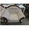 Image 4 : Ornate 3 Piece Button Tufted Sofa Set