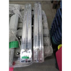 Two 4 Foot Florescent Light Fixtures