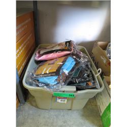 Tote of Assorted Adult Halloween Costumes