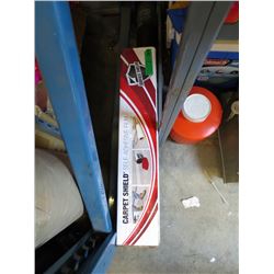 Self-Adhesive Carpet Shield & a Rubber Mat