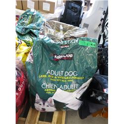 Two 18 lb. Bags of Adult Dry Dog Food