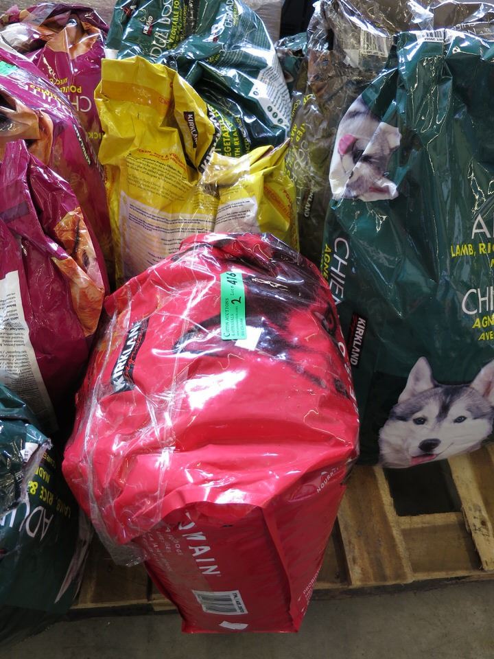 Two 18 lb. Bags of Adult Dry Dog Food