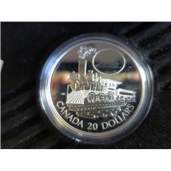 2001 Canada The Scotia Train Hologram Coin