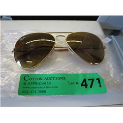 New Ray Ban Aviator Glasses - Brown Lenses