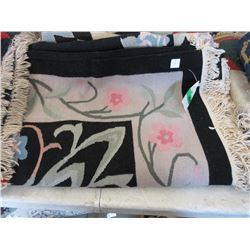 Kelim Wool Carpet - 9 Feet  x 6 Feet