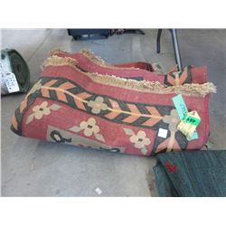 Kelim Wool Carpet - 10 Foot  x 8 Foot 1"