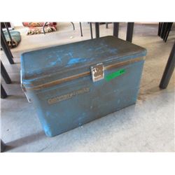 Metal Coleman LowBoy Cooler