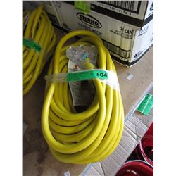 New 50 Foot Heavy Duty Multi Outlet Extension Cord