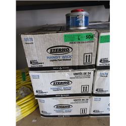6 Cases of Sterno Handy Wick